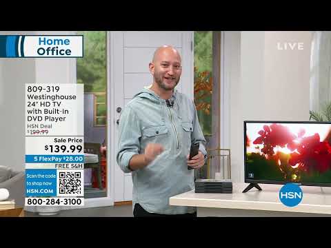 Westinghouse 24" HDTV with BuiltIn DVD Player