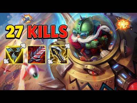 27 Kills Corki Bot Lane Guide !! LOL Corki ADC Build Best Skin Combo 2026 S16 LOL Gameplay