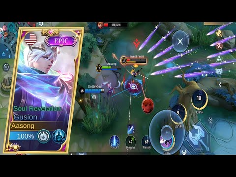 GUSION MEET THIS PRO FANNY 😱|| GUSION MONTAGE @GusongMLBB