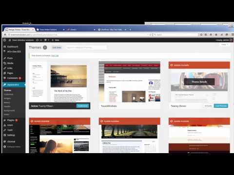 בניית אתרים סרטון מס' 3 – שדרוג אתר וורדפרס