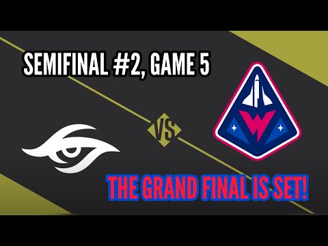 TEAM SECRET vs WINSTRIKE: Semifinal #2, Game #5