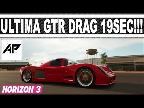Forza Horizon 3 / Ultima GTR 720 Drag Tune / 19Sec / AWD