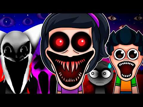 JUGUÉ EL SPRUNKI MÁS TERRORÍFICO 😨💀 | INCREDIBOX SPRUNKI INFECTED HORROR GAME COMPLETO 😱 | ADRI SF