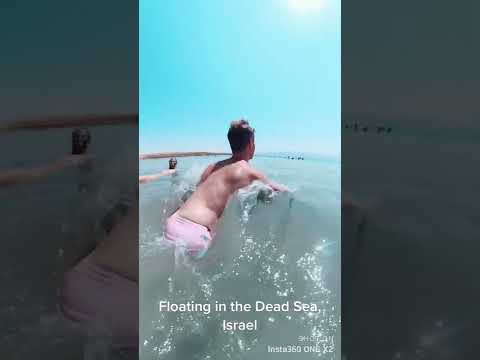 Float in the Dead Sea (also the lowest point on Earth) ✅