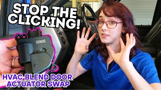 Replace your CLICKING HVAC Blend Door Actuator - 604-241