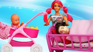 Barbie Video auf Deutsch. Baby Ken. Lustiges Puppen Video mit Barbie