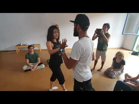 Luiz Henrique e Milena Morais Pé descalço