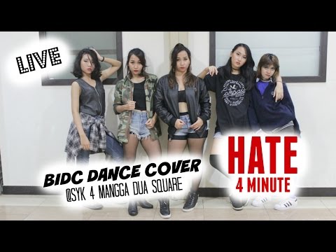BIDC Dance Cover | Original Intro + Hate | 4 Minute | SYK 4 (Audition) @ Mangga Dua Square