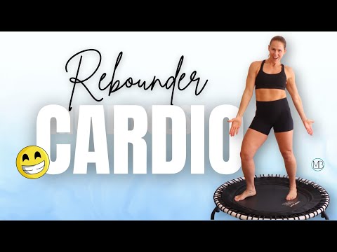 35 MIN Mood Boost Rebounder Cardio | at home FEEL GOOD Trampoline Workout