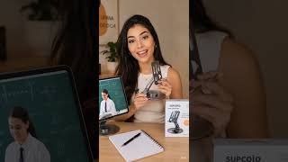 Suporte Ajustável 360° em Alumínio Premium para Celular e Tablet Dobrável Antiderrapante 📱✨