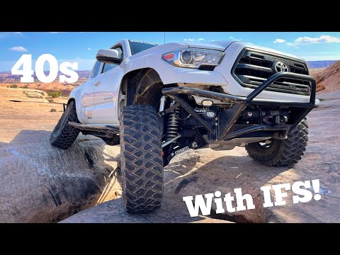 Jeep KILLER?!?! IFS Tacoma On 40s Is A Daily Driven BEAST. World's Slowest Toyota Tacoma.