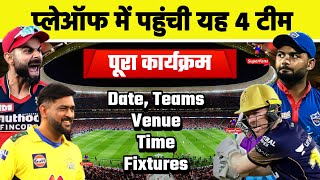 IPL 2021 Playoffs and Final Confirm Teams And Schedule, Date, Time, Venue, Fixtures