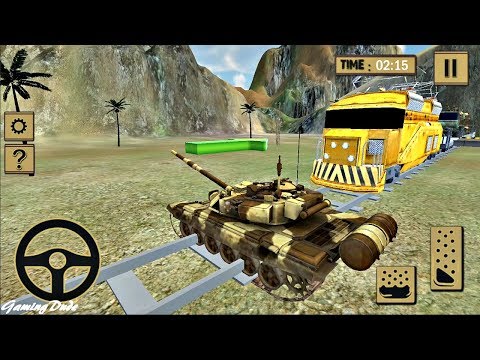 Army Cargo Tank Transport SIM - New TANK Transport Levels | Android GamePlay FHD