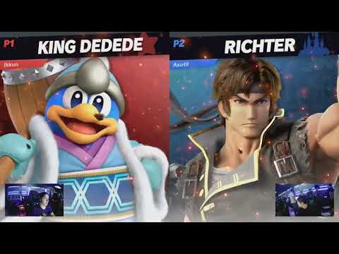 PURE Smash #8 Winners Quarters - Hitoikkun (King Dedede) vs. Asotil (Richter)