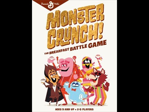 Dad vs Daughter - Monster Crunch! The Breakfast Battle Game