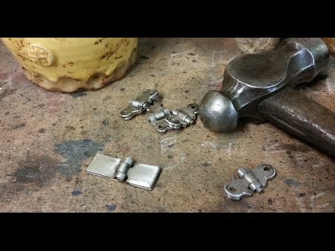 How to make hinges, part 1, Medieval Armor Techniques...
