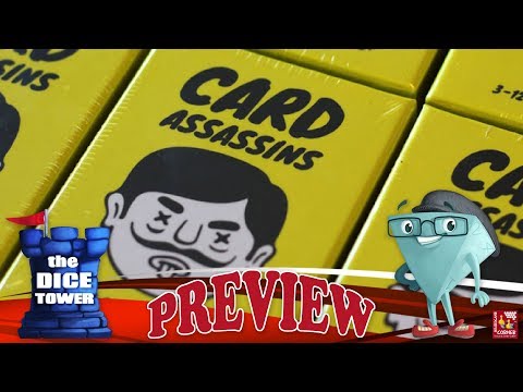 "Card Assassins" a Dice Tower Preview - with Boardgame Corner