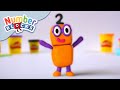 Numberblocks Number Two Play Doh
