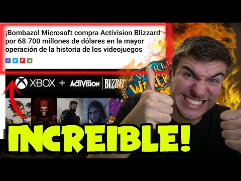 🔥¡NOTICIÓN! MICROSOFT COMPRA ACTIVISION-BLIZZARD Y HACE HISTORIA ! ¿QUÉ PASARÁ CON WOTLK CLASSIC? 😨