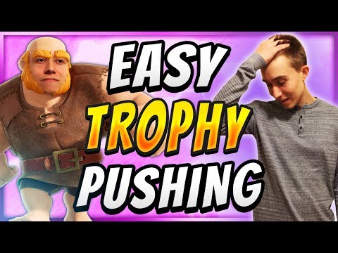 NERF THIS DECK! Giant Miner Trophy Pushing Deck — Clash Royale