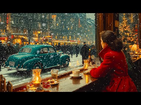Timeless Holiday Music & Golden Age Classics 🎄 Cozy 1950’s Coffee Shop Christmas