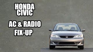 2004 Honda Civic EX Fix-up AC & radio unlock.