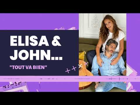 Elisa Tovati & John Mamann - Tout va bien - Live 'At Home'