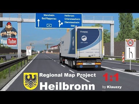 [ETS2 v1.35] RMP: Heilbronn MAP 1:1 v1.0.7 *scale of 1:1*