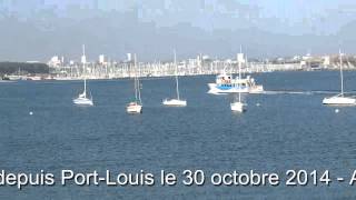 preview picture of video 'Baie de Lorient 30 10 2014'