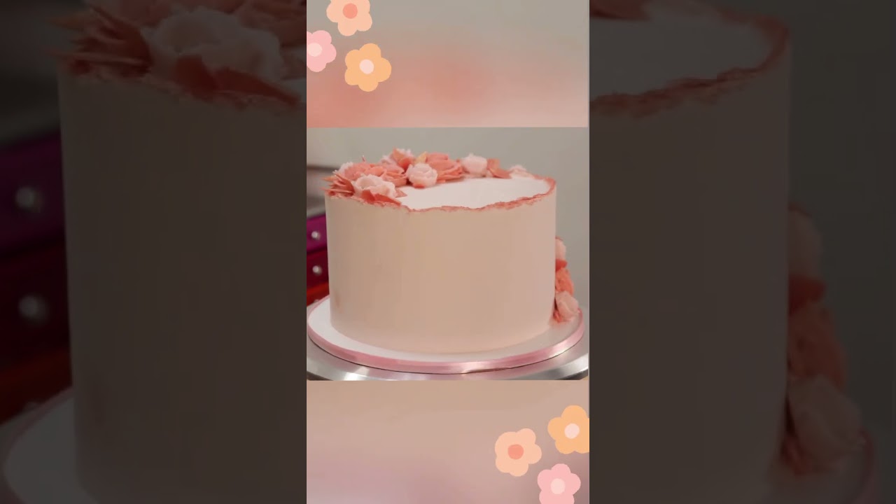 Watch video Rose Gold Birthday Cake #shorts Now Rose Gold Birthday Cake #shorts