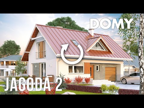 Projekt domu JAGODA 2 - widok 360º