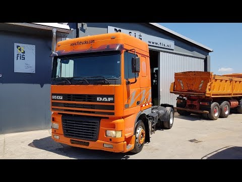 TRUCK DAF XF95.430 4X2 TRACTOR UNIT FIŠ TRUCKS & MACHINERY SLOVENIA
