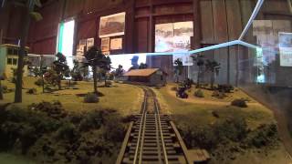 preview picture of video 'Barberville Florida Pioneer Settlement Model Railroad'
