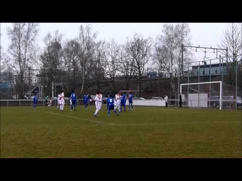 Kay Hilverink, wedstrijd 13-04-2013 A.V.V. Zeeburgia D1 - Ajax D1