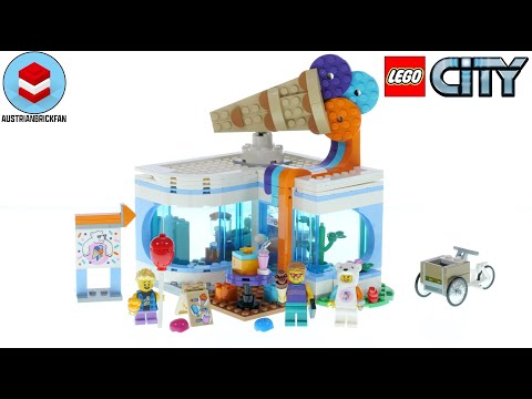 Vidéo LEGO City 60363 : La boutique du glacier