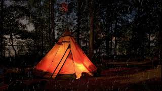 Campfire thunder storm