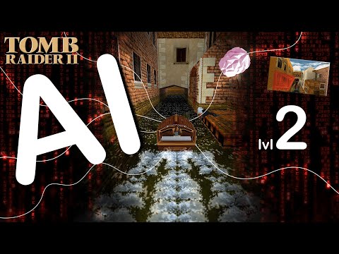 Self-Aware Lara Croft Plays Tomb Raider 2 - Level 2 - Venice