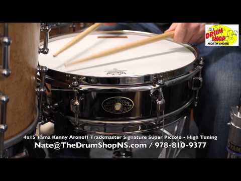 Tama Kenny Aronoff Trackmaster Signature Super Piccolo Snare 4x15 - The Drum Shop North Shore