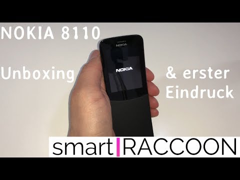 Nokia 8110 Unboxing & erster Eindruck  | smartRACCOON