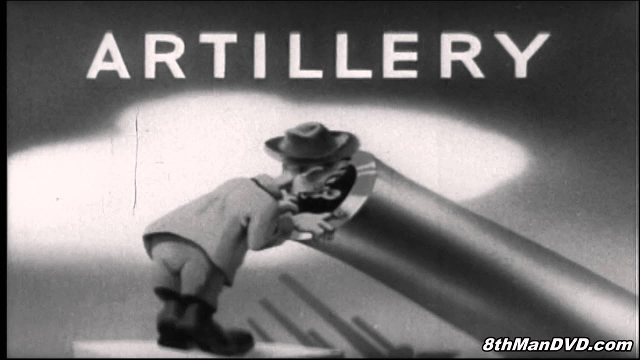 LOONEY TUNES (Looney Toons): PRIVATE SNAFU - Coming!! Snafu (1943)(Remastered)(HD 1080p) | Mel Blanc