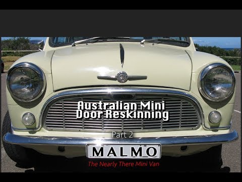 EP35 Australian Mini Door Skin Replacement Part 2 | Classic Mini Van Restoration