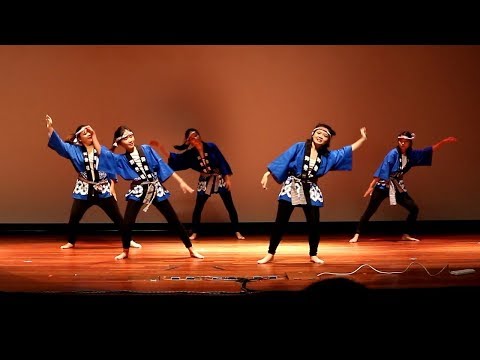 JCN2018 Japanese Cultural Night - NUS Nihon Buyo - Japanese Dance - Soran Bushi 1Bof5 [HD]