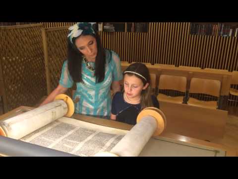 Yaira final dress rehearsal for bat mitzvah!