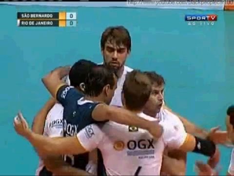 Superliga Masculina de Volei 2012/2013 - São Bernardo 1 x 3 RJX Rio de Janeiro