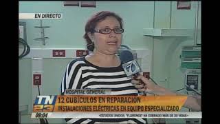 Realizan trabajos de remozamiento en el Hospital San Juan de Dios