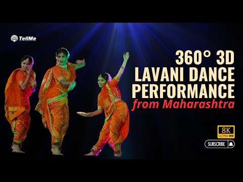 [VR Experience] Exclusive Marathi Lavani Dance Performance in 8K 360° | Maharashtra
