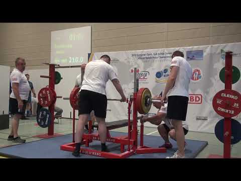 European Classic Bench Press   Men Open  105kg   720p Trim