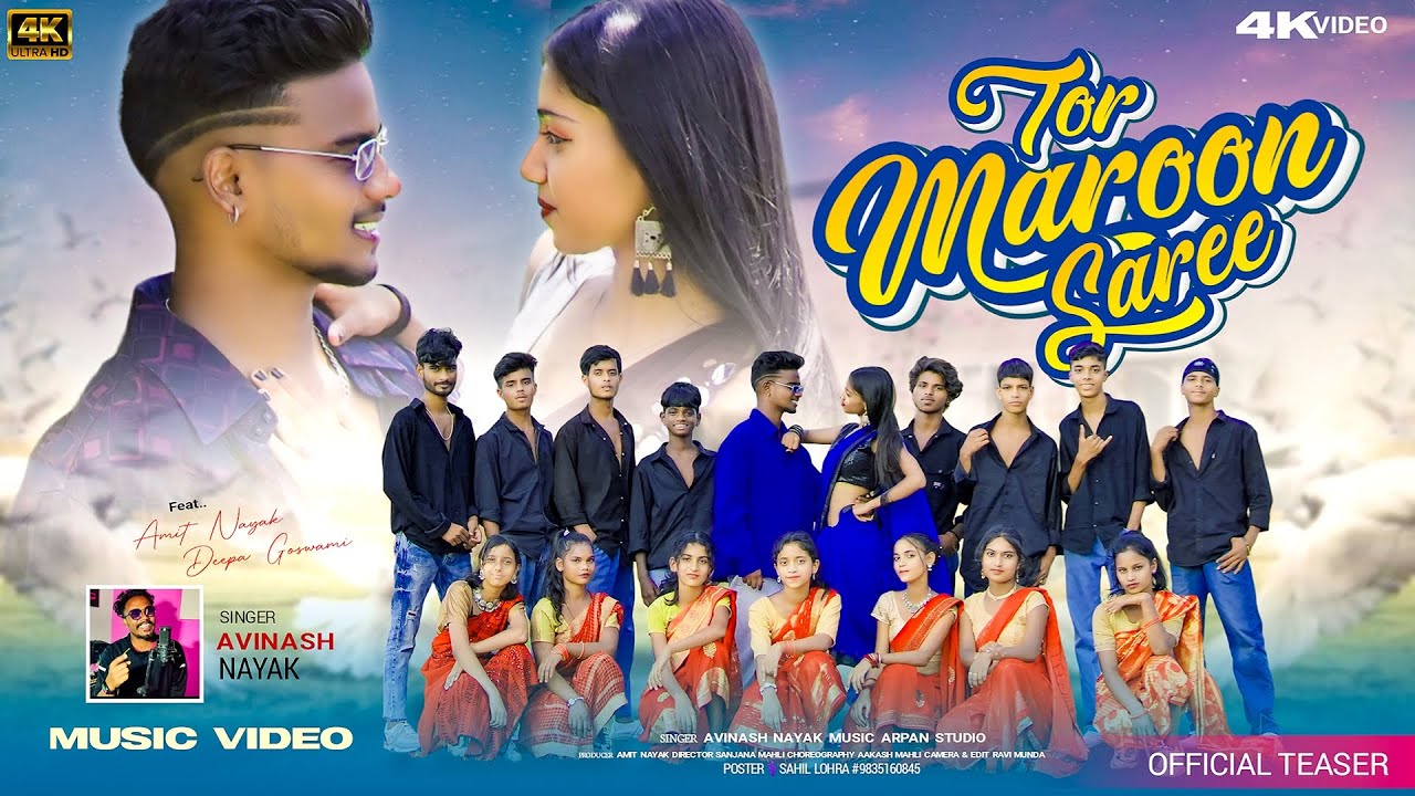 TOR MAROON SAREE COMING SOON VIDEO 2024//SINGER AVINASH NAYAK #avinashnayak
