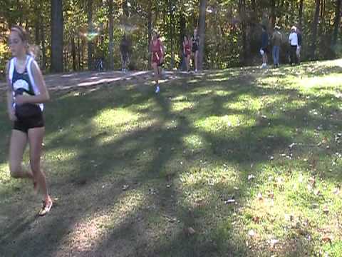 NJ Bergen County XC Champs 2011 Girls Group A Lap 2 Darlington P