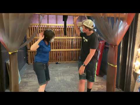 Me operating an EPIC Otis freight elevator!